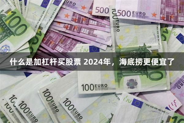 什么是加杠杆买股票 2024年，海底捞更便宜了