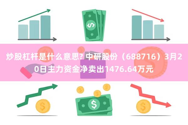 炒股杠杆是什么意思? 中研股份（688716）3月20日主力资金净卖出1476.64万元